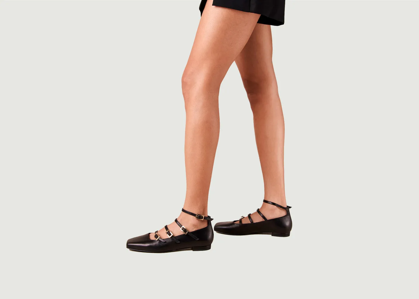 Ballerines En Cuir Luke Alohas