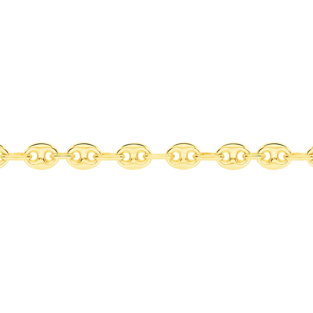 Collier Anjela Maille Grain De Café Or Jaune