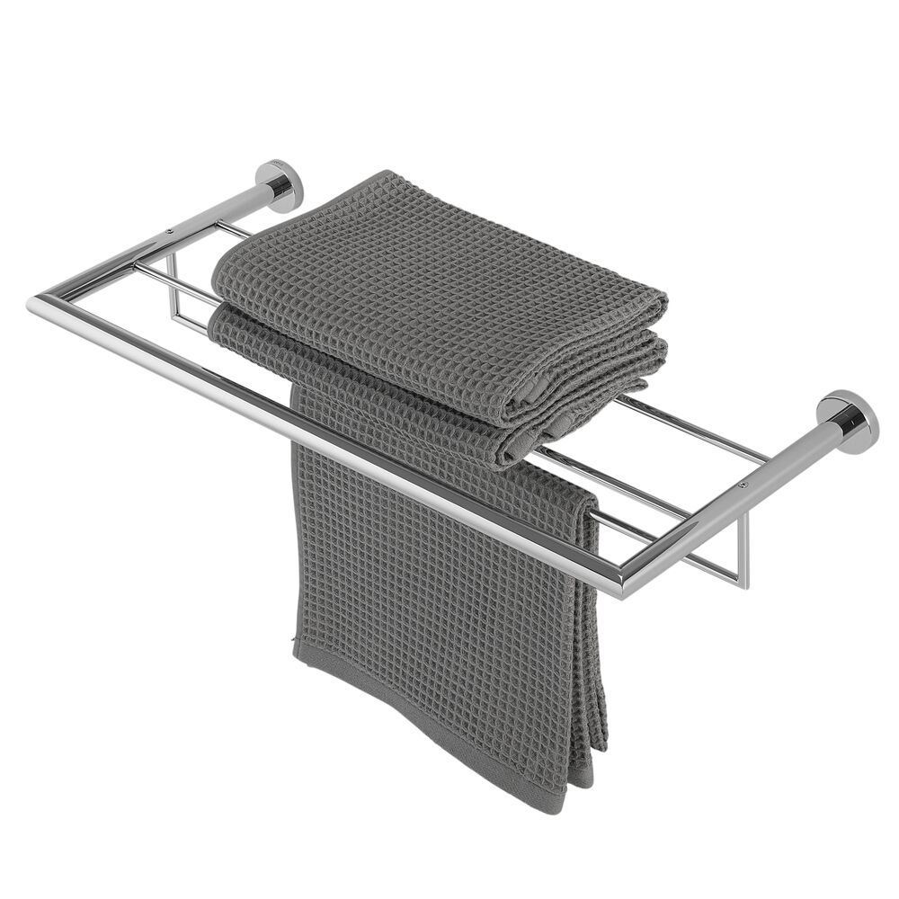 Geesa Nemox handdoekrek met plateau 62,4cm chroom
