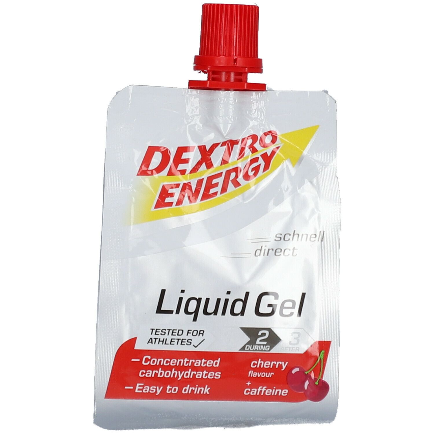 Dextro Energy Liquid Gel Kirsche-Koffein