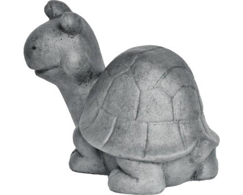 Tuinfiguur schildpad Lafiora 50 x 31,5 x 36,5 cm donkergrijs
