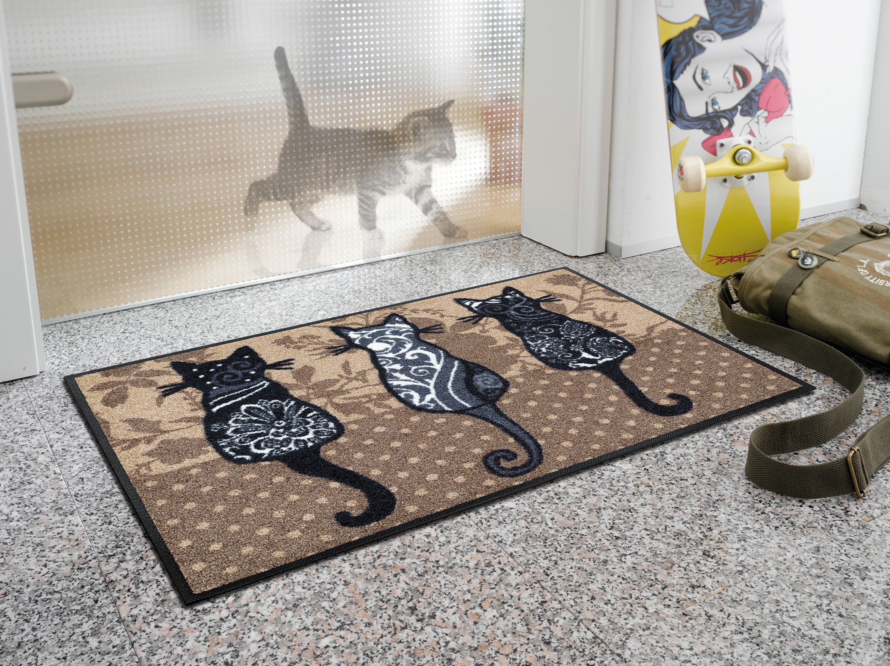 Fußmatte Katzenbande