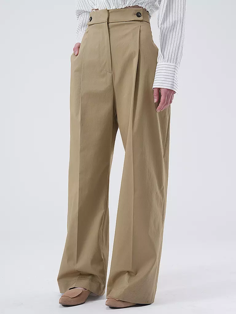 TELA Marlenehose AFTER beige