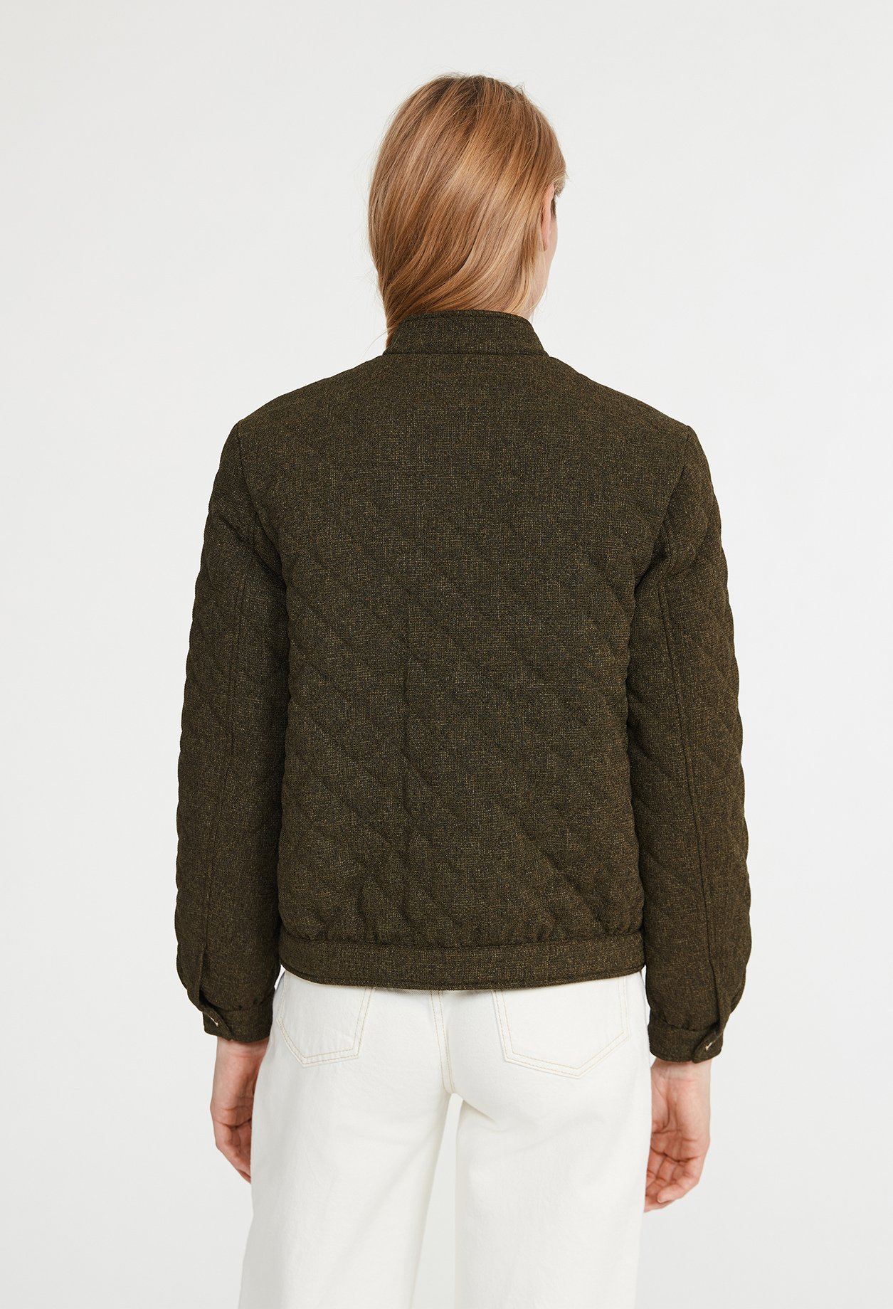 Blouson teddy matelasse