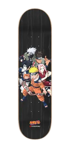 Hydroponic X Naruto Leaf Village Skateboard Deck | SkatePro