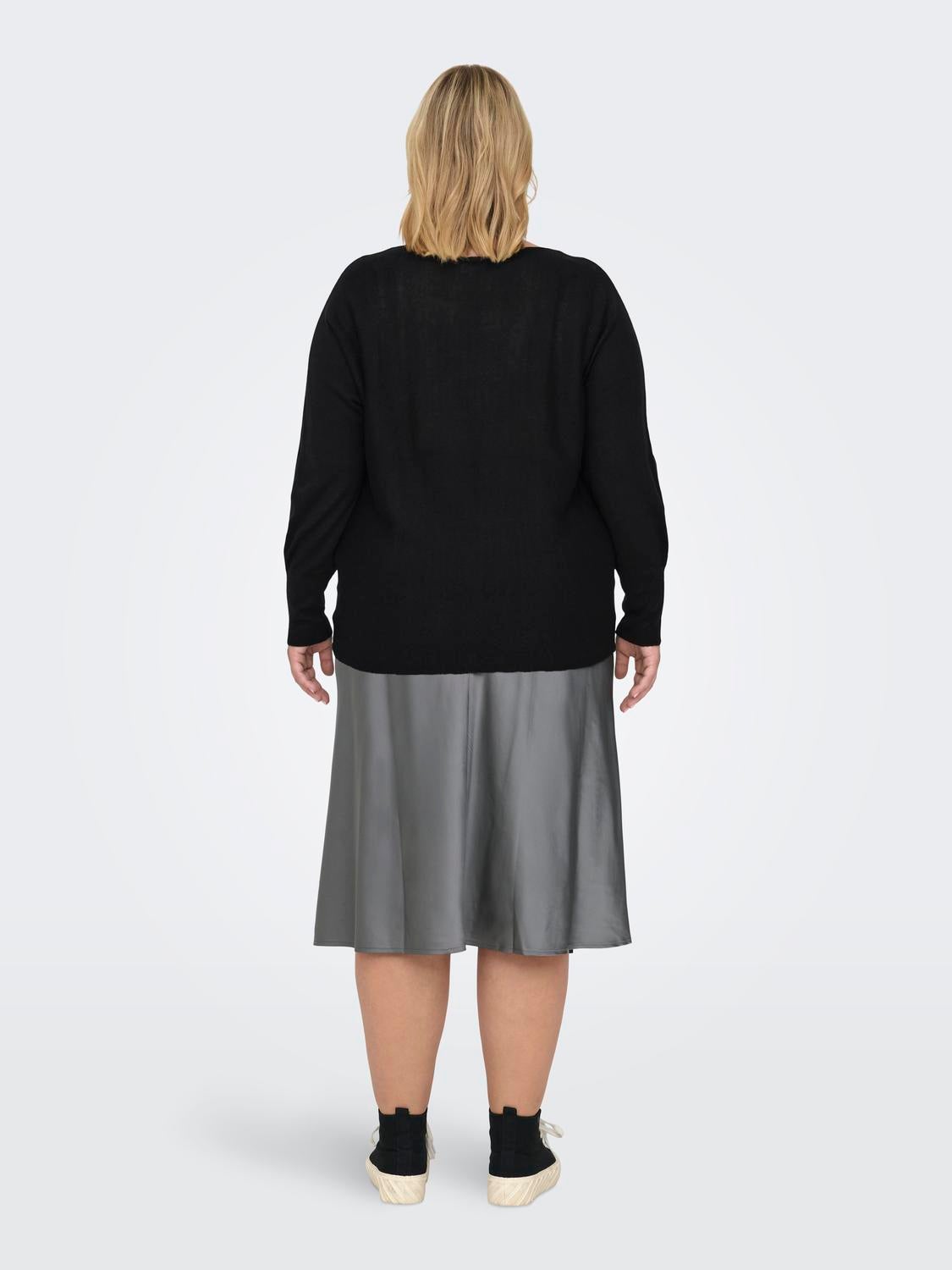 CARAIDA Strickpullover Black