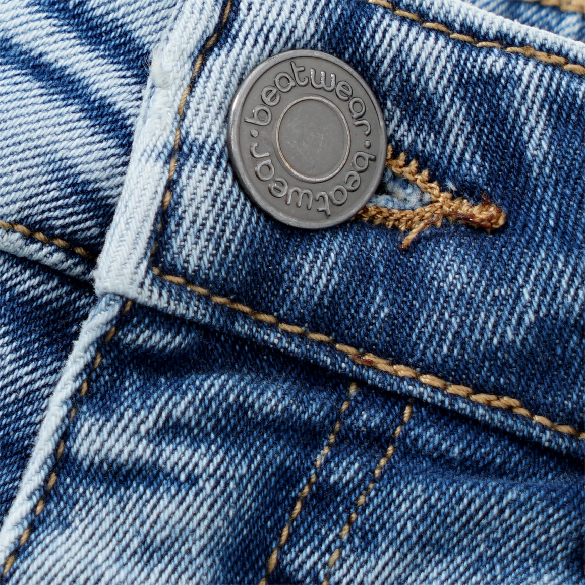 Beatwear Jungen Shorts aus Denim blau
