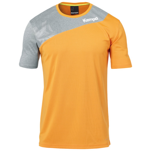 Camisa Core 2.0 Naranja Fresh/gris Oscuro Kempa