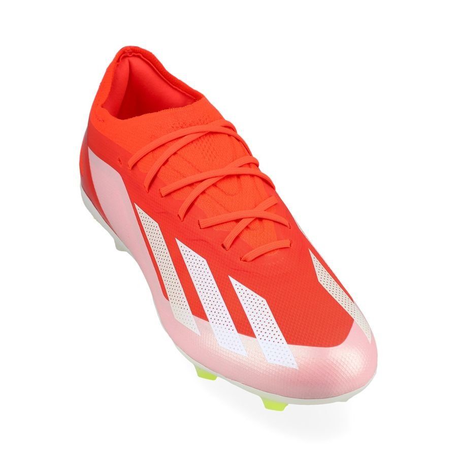 adidas X Crazyfast Elite FG Energy Citrus - Rouge/Blanc/Jaune Enfant