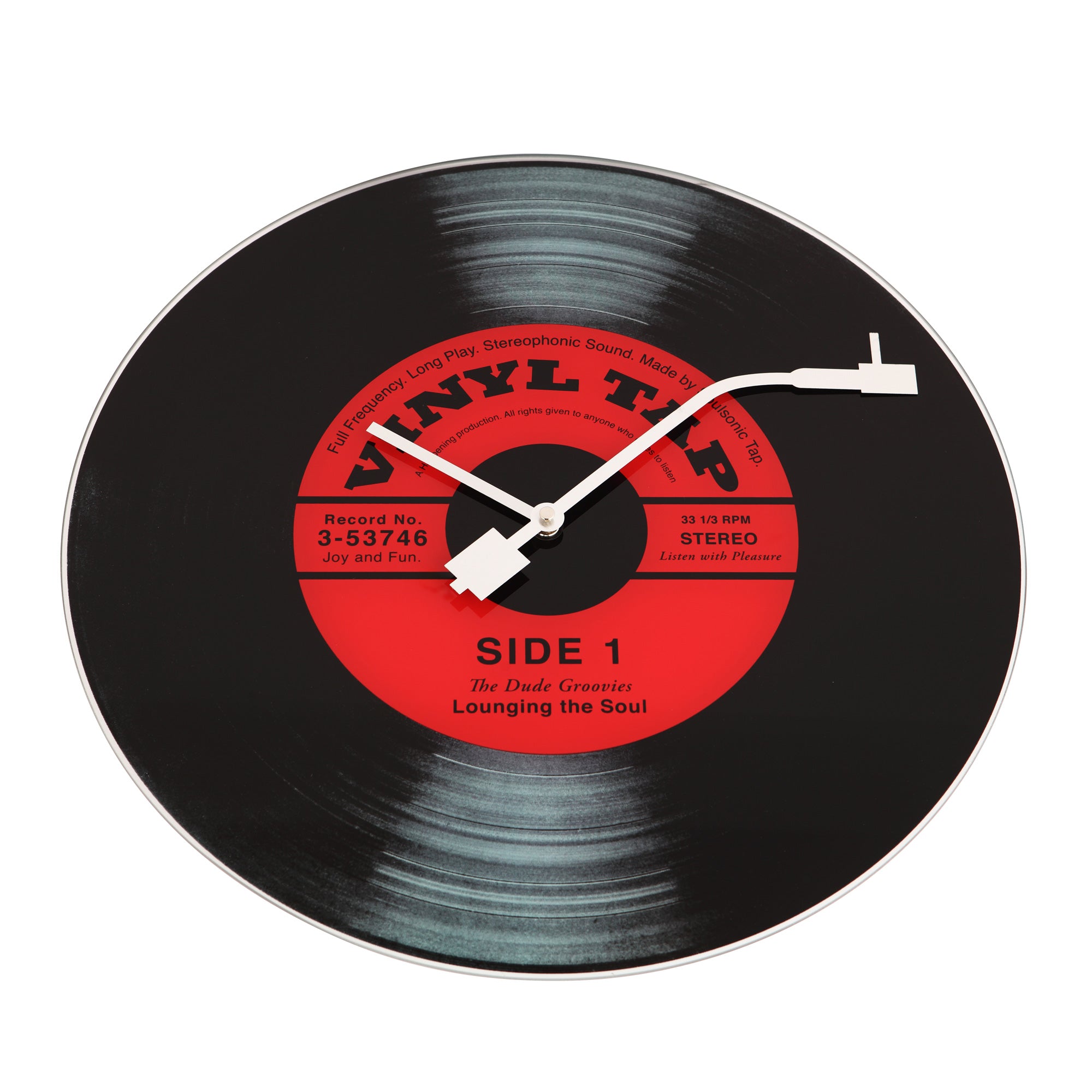 NeXtime Wandklok Vinyl Tap Ã 43 cm