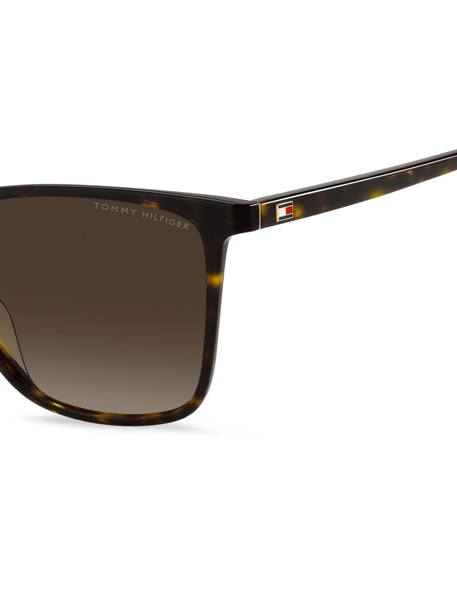 Tommy Hilfiger Cat Eye Sunglasses in Havana