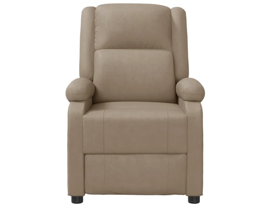 VIDAXL - Fauteuil Relaxation Fauteuil de massage - Cappuccino - similicuir - 70x93x98cm