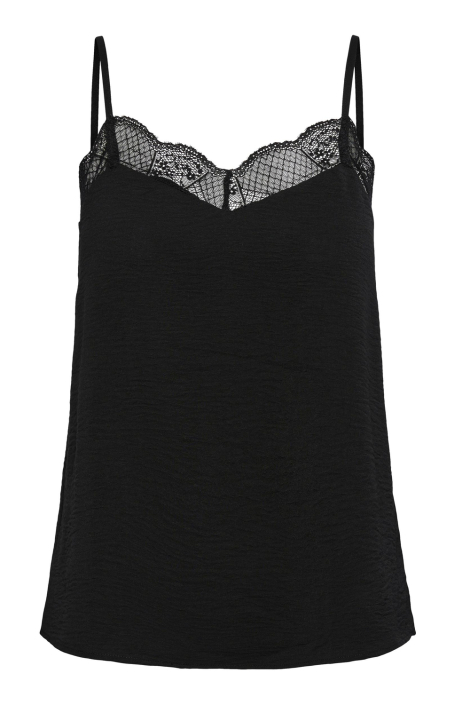Pieces zwarte dames top