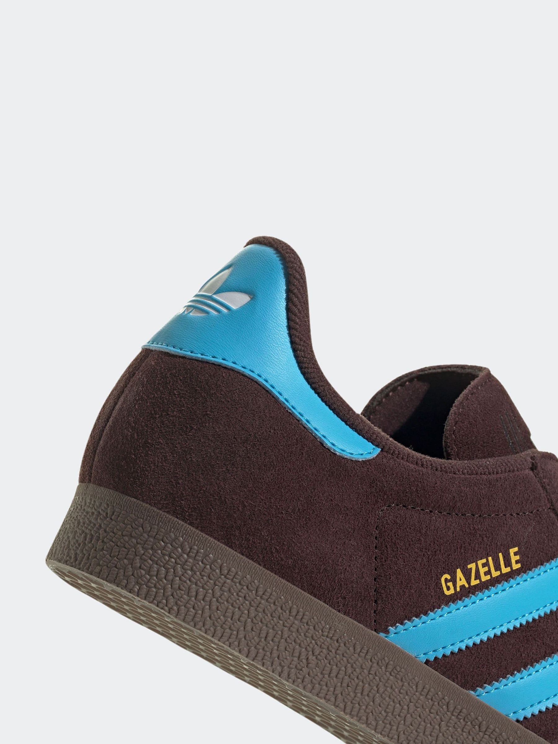 Bruin/blauw - adidas Originals - Gazelle sneakers