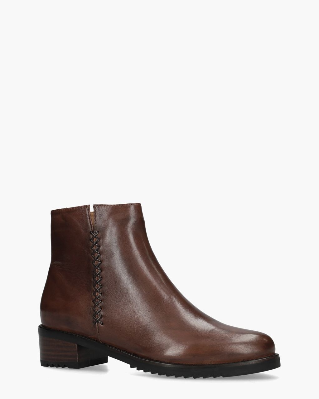 Everybody 11653 Bruin Dames Enkelboots