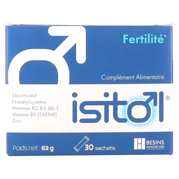 Besins Isitol Mio-Inositol e N-Acetil-Cisteína 30 sachês
