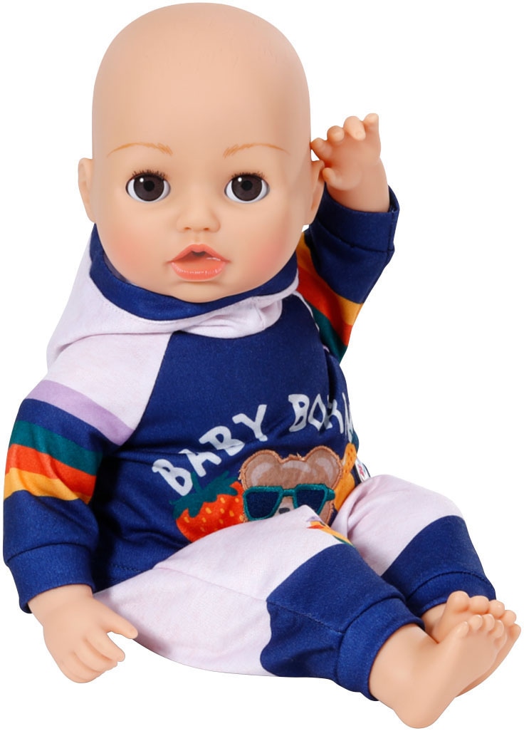 Baby Born Puppenkleidung »Jogging Anzug Navy, 43 cm« mit Kleiderbügel