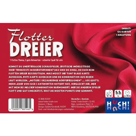 Huch! Flotter Dreier