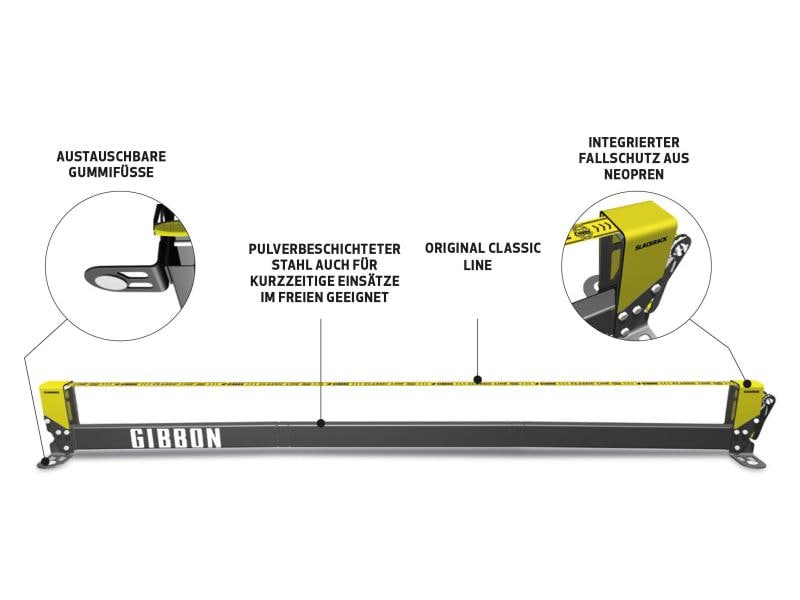 GIBBON Slacklining Slackrack Classic Slackline-Zubehör