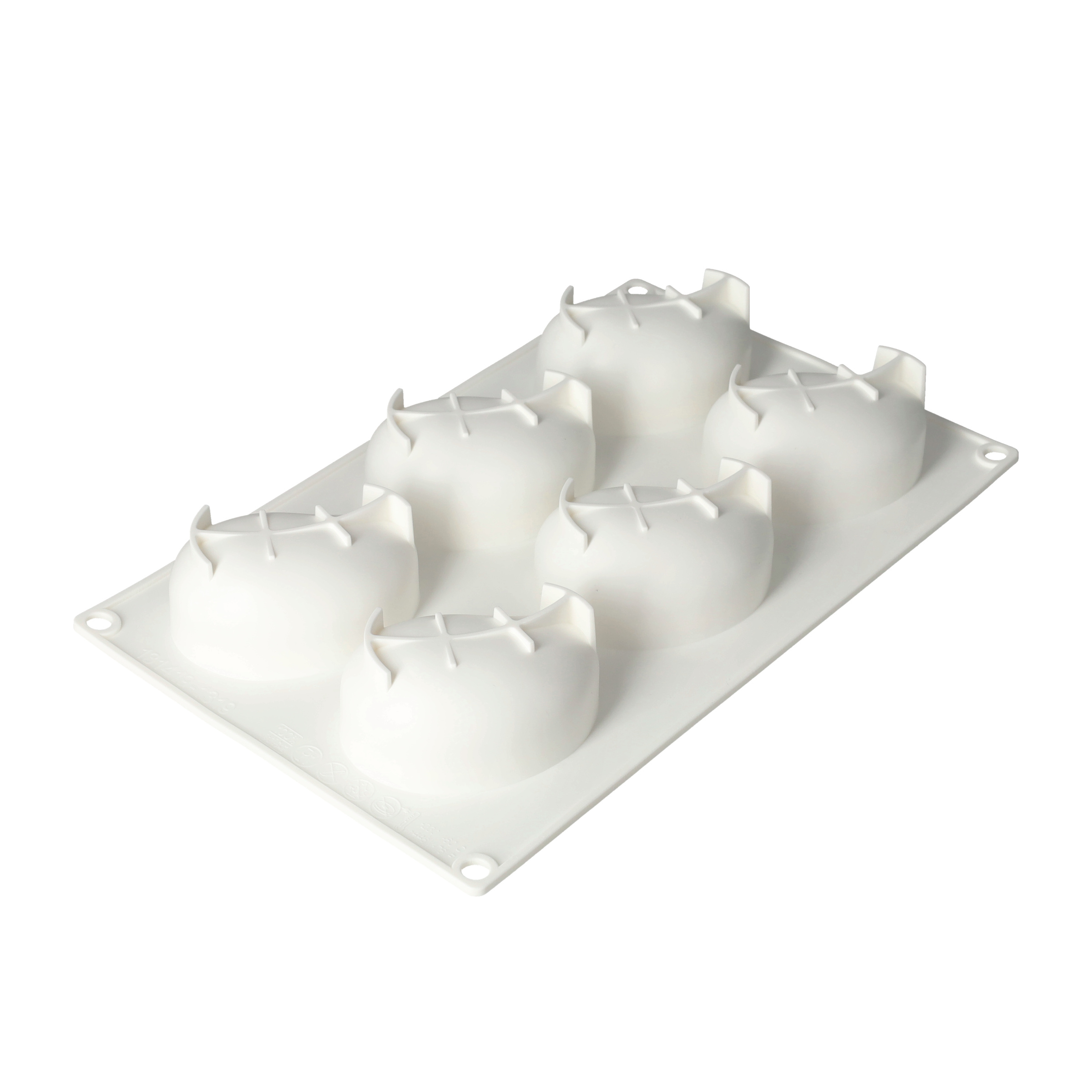 (6-fach) Silikon Trend Früchte Kuchen Form DIY Gussform für Virale Frucht Desserts - Mango