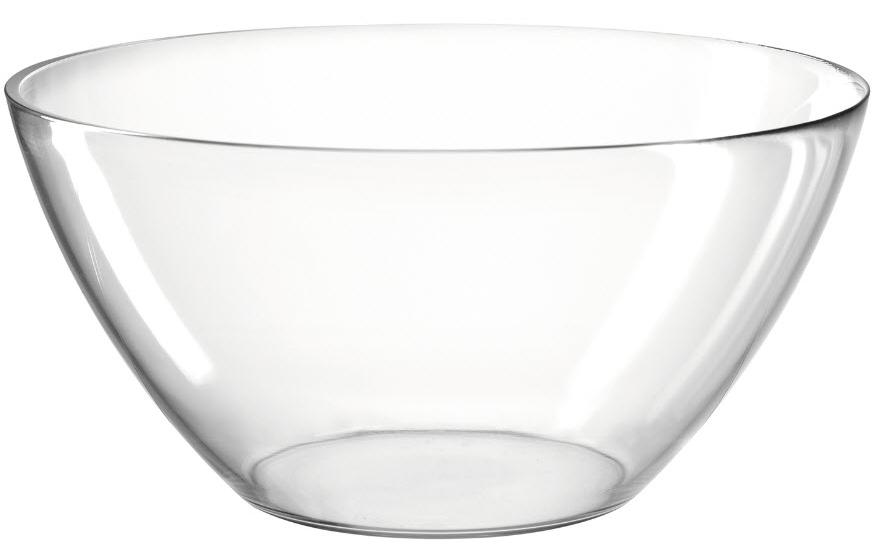 Schüssel Basic 28 cm, 1 Stück, TransparentTransparente Schale