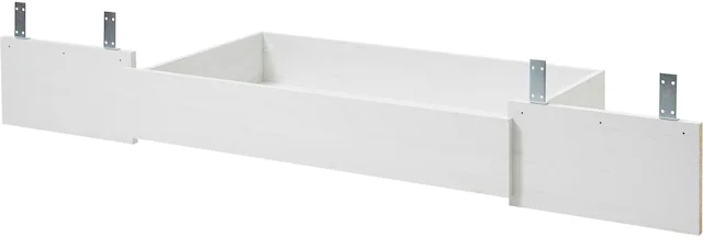 Home affaire Bettschubkasten »Florenz Bettkasten in Pinie Weiss, Schubkasten mit Rollen« Schublade passend zu den Florenz Betten, Aufbewahrung, Stauraum
