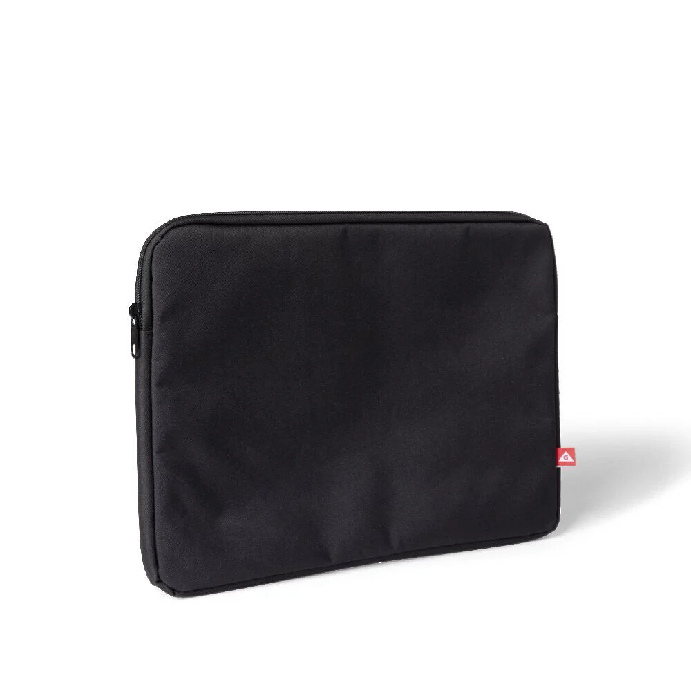 Pochette protection ordinateur polyester vert 34x24x2cm