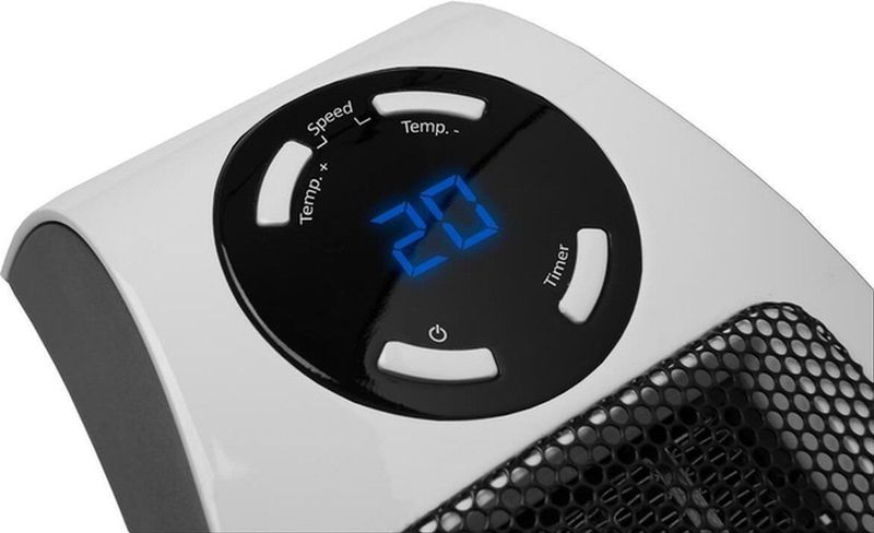 Eurom - Heat Plug-in - Keramische Kachel - Zwart