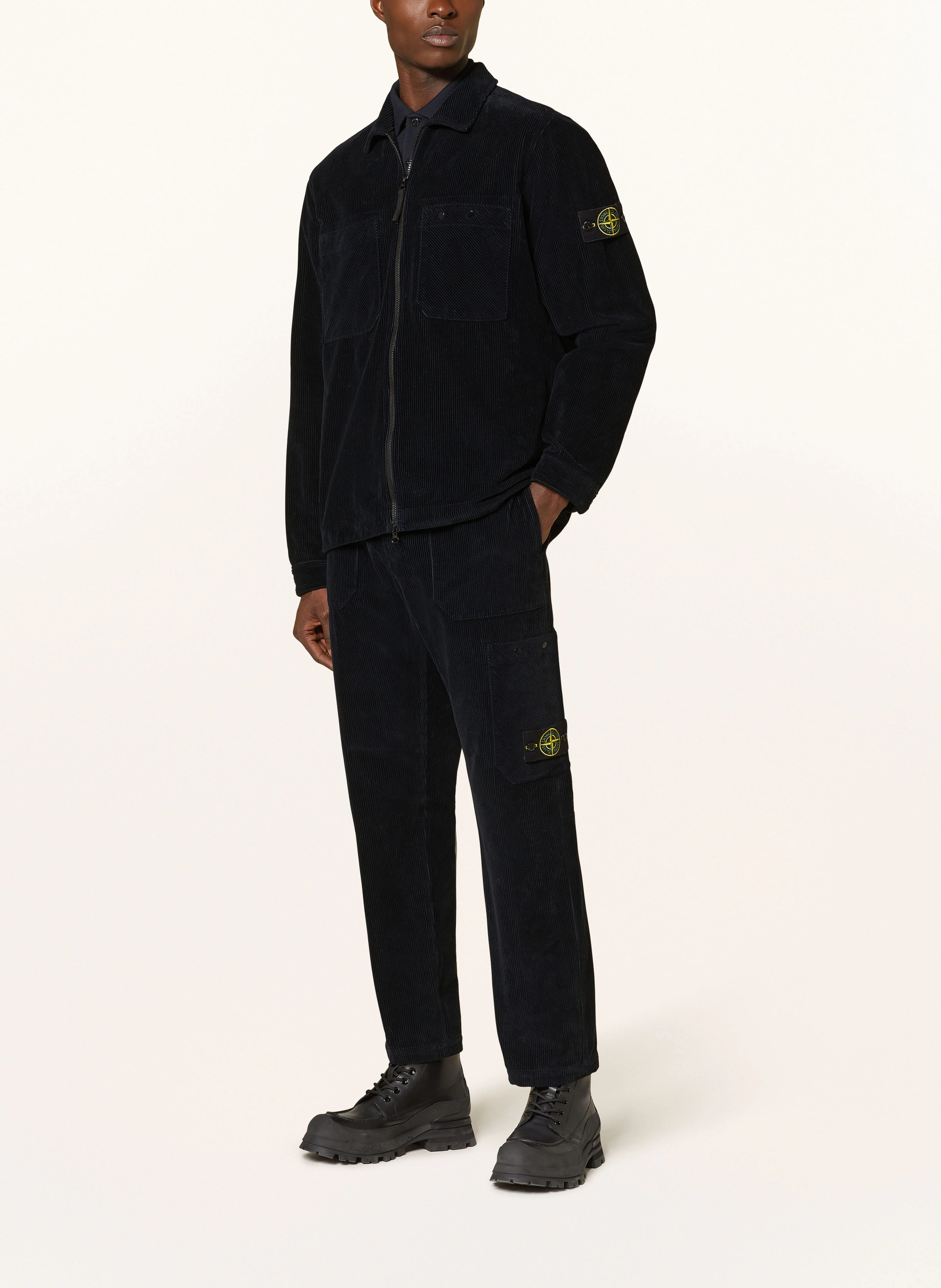 STONE ISLAND Cargohose aus Cord