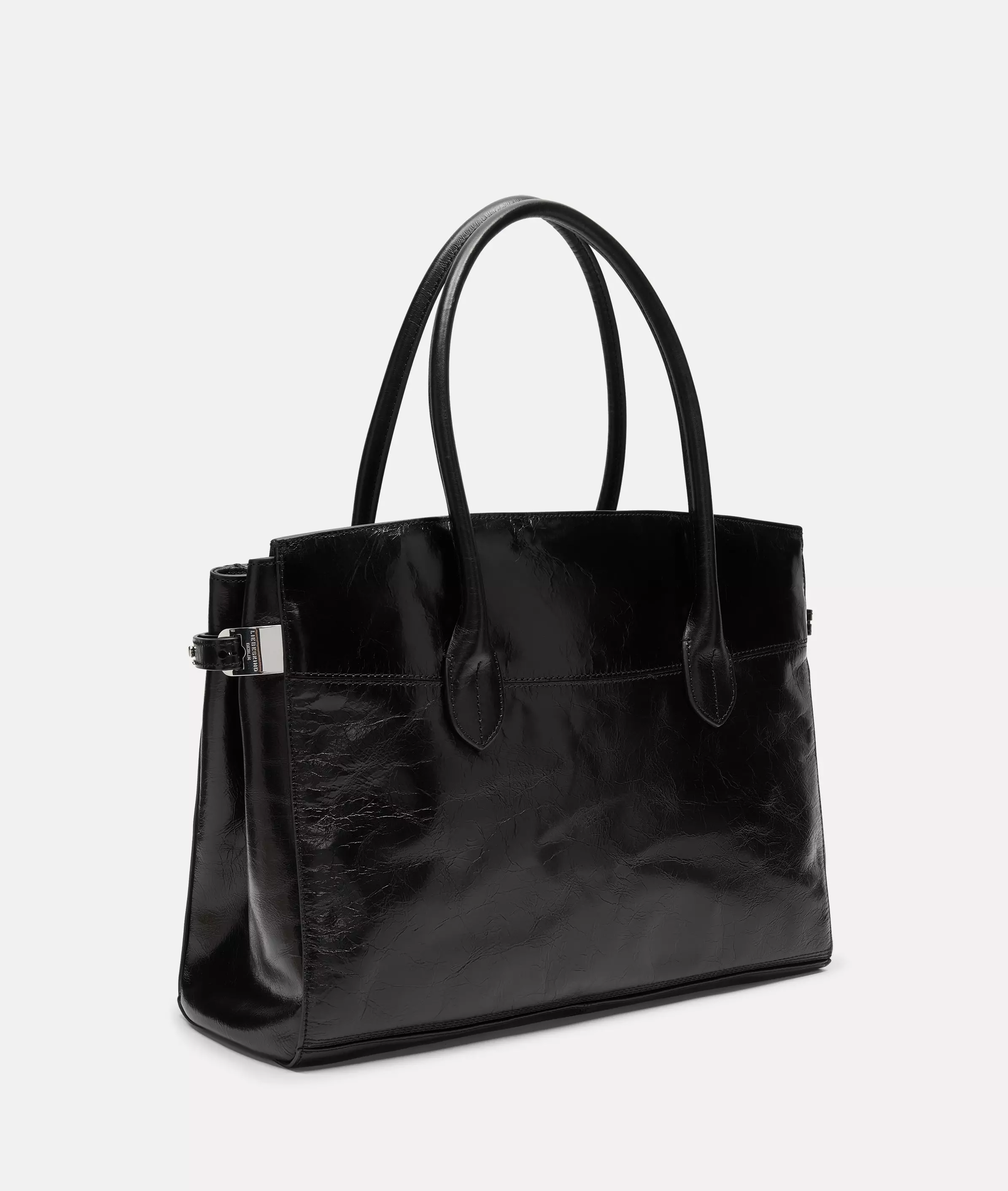 Archive Gloria Satchel L Large business bag made of shiny leather