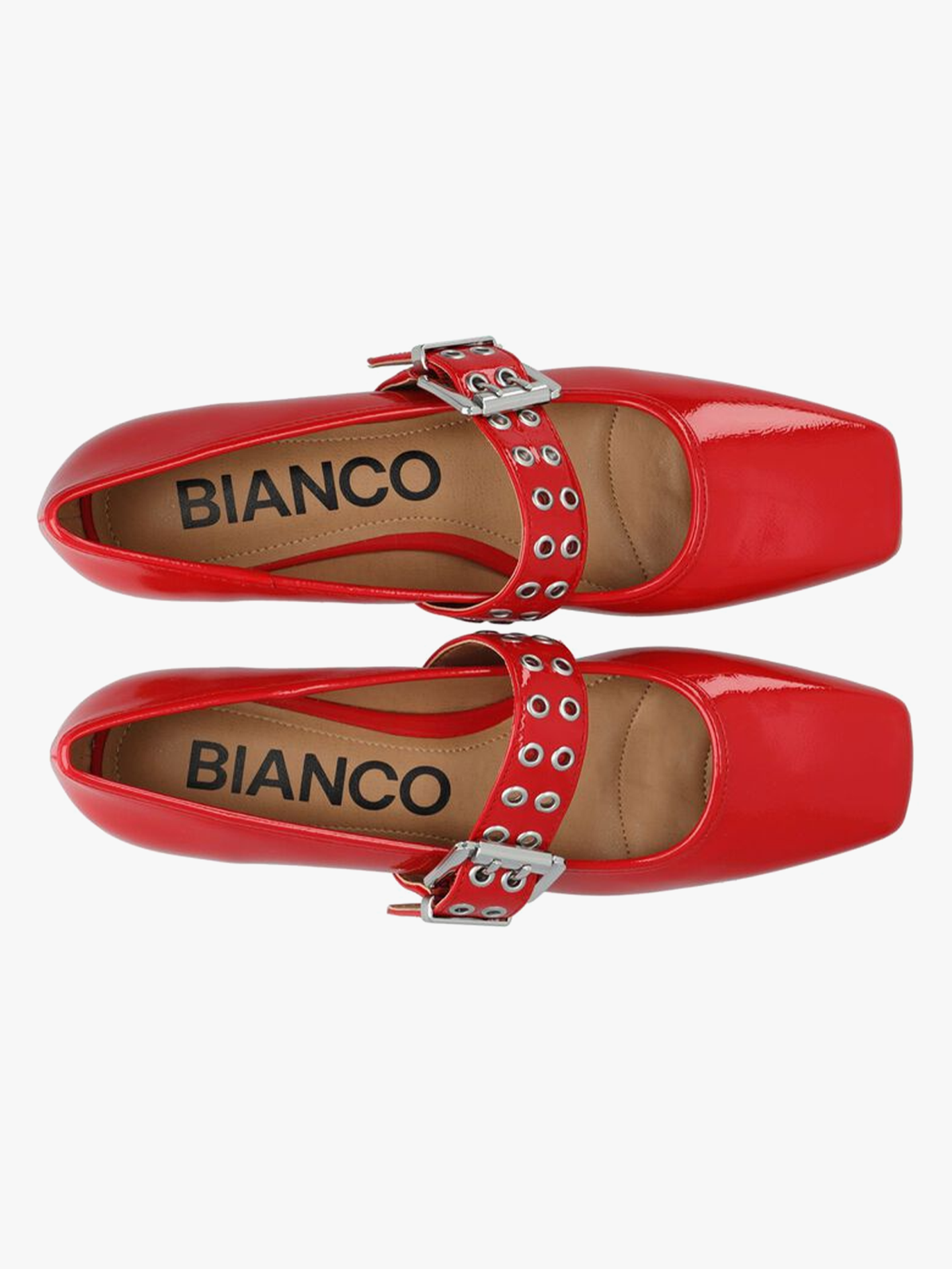 Rose Karré Mary Jane Flat Faux Leather