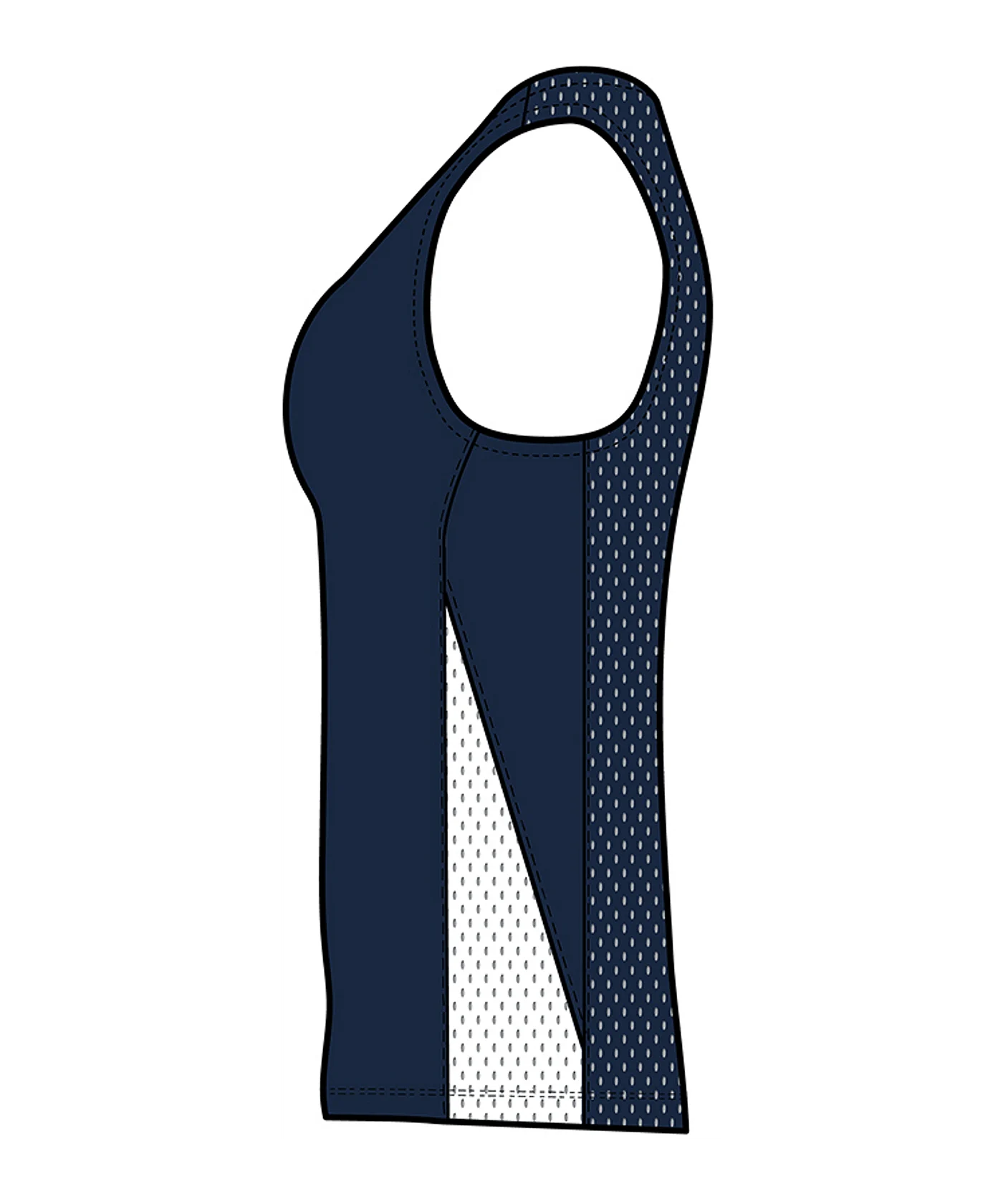 Nike Team Basketball Stock Trikot Damen Blau F451