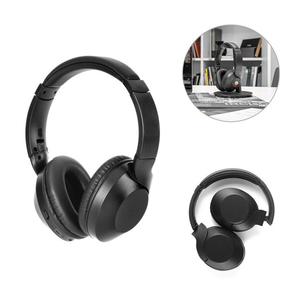 hi!dea 97426 - Casque sans fil pliable avec 20h d'autonomie en ABS recyclé (100 % rABS)