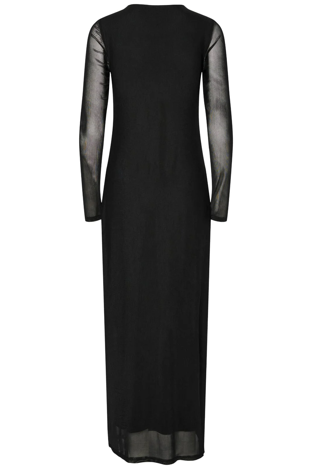 Pieces Pcnolia Ls O-Neck Ankle Dress D2Ddmo 4811110 black