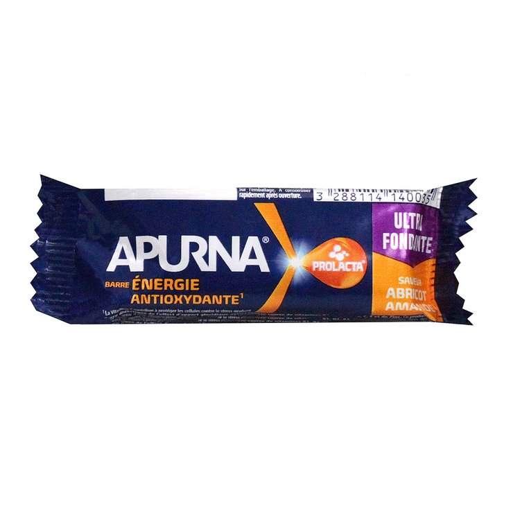 Barre énergétique antioxydante abricot amande 25g