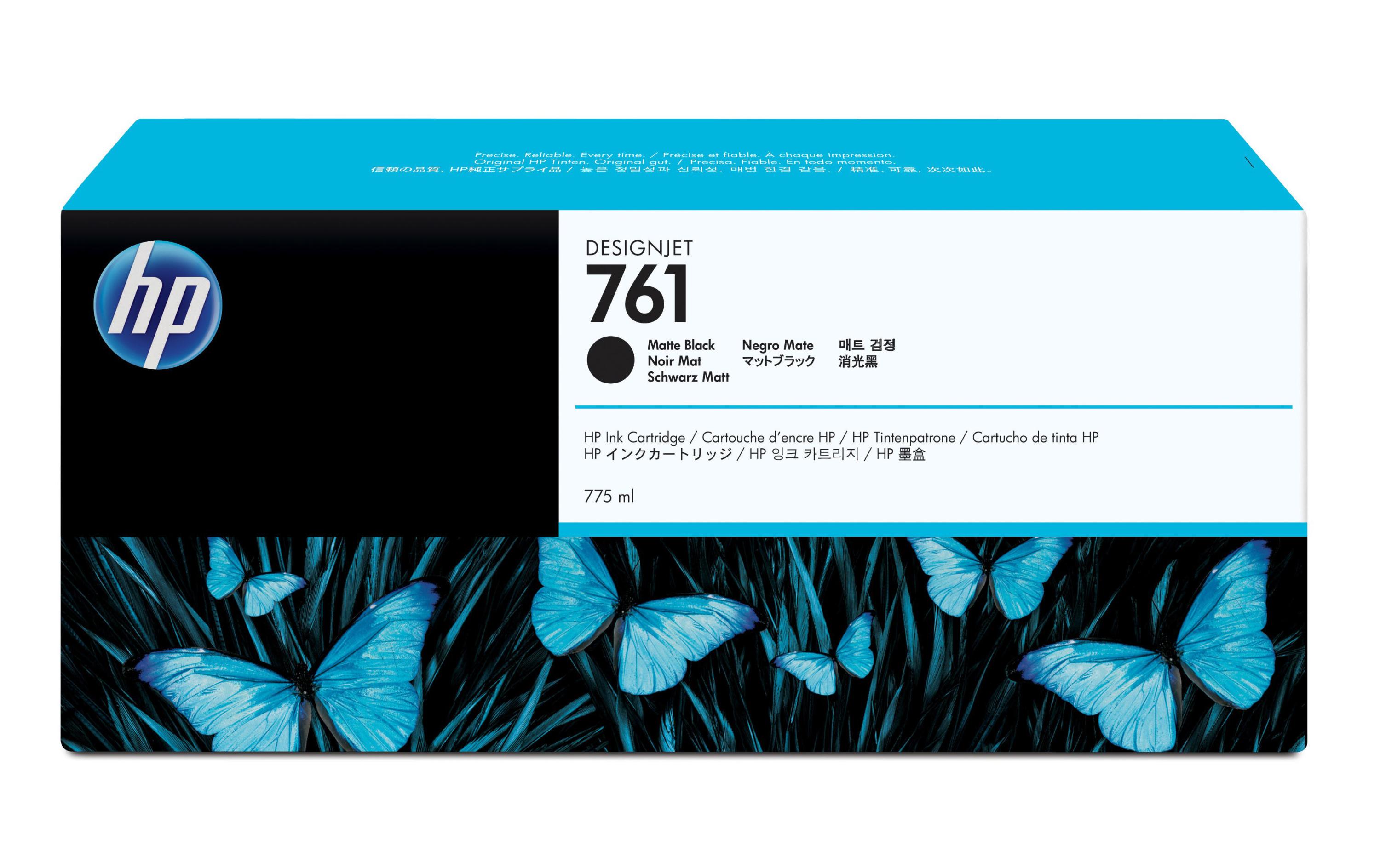 Tinte Nr. 761 (CM997A) Matte Black<br>Druckerpatrone