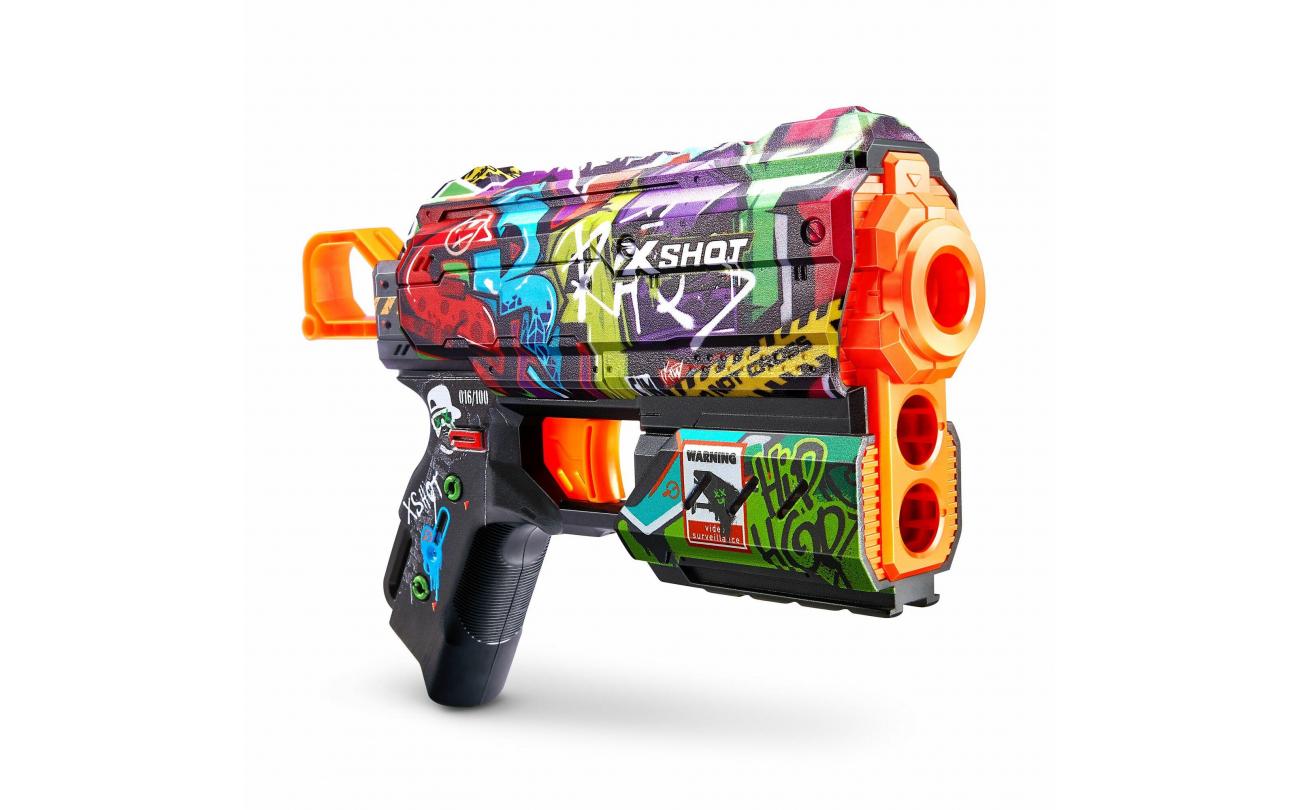 X-shot Skins Flux met 8 darts