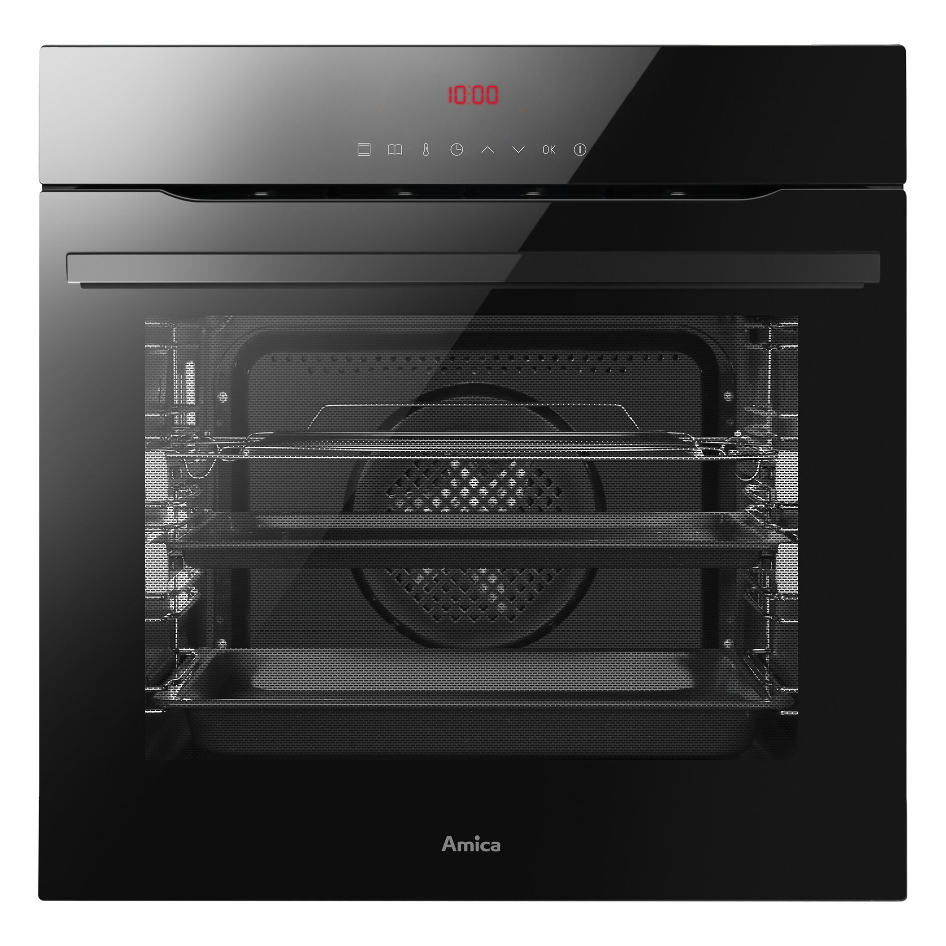 AMICA Einbau-Backofen EBPX946610S - schwarz - A+