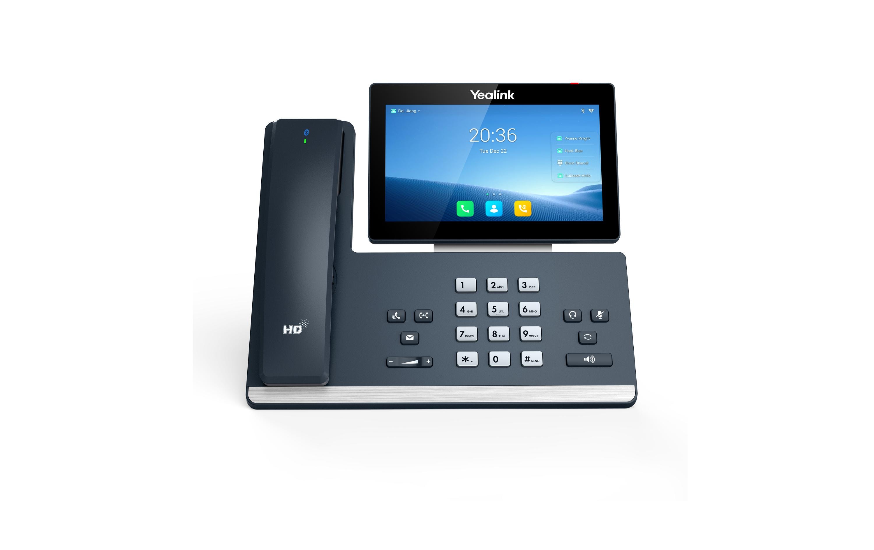 Tischtelefon T58W Pro Grau<br>Elite-Desktop-Kollaborationsgerät