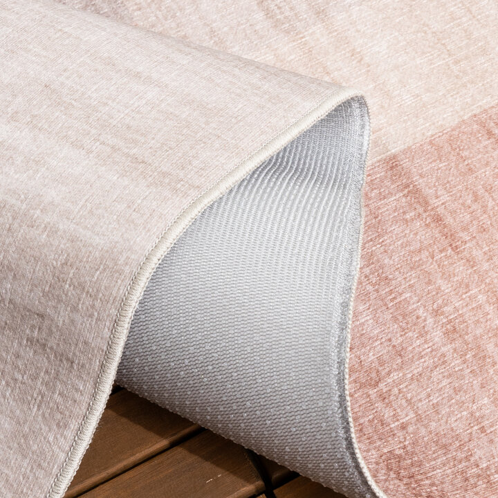 Abstract buitenkleed - Groovy Shapes Creme/Terra