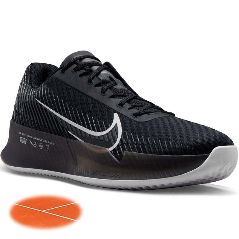 Nike Air Zoom Vapor 11 Clay noir