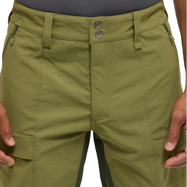 Haglöfs Mid Standard Shorts Men Olive Green/Seaweed Green
