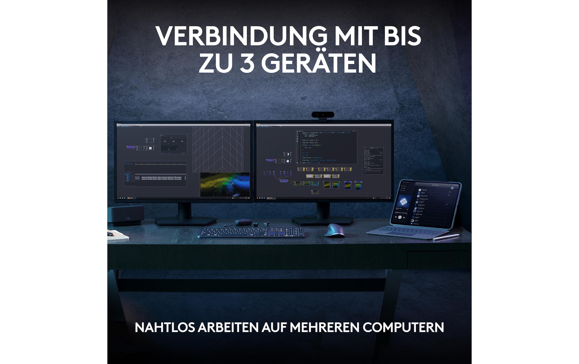 Logitech Wireless-Tastatur »MX Keys S CH-Layout« ()