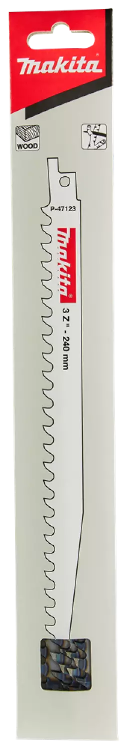 Makita P-47123 / S1542K Reciprozaagblad hout - 220mm (5st.)