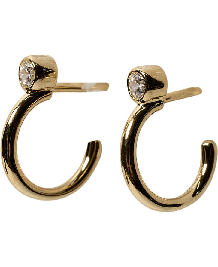 Ragbag Studio Odette Hoops 18k gold plating