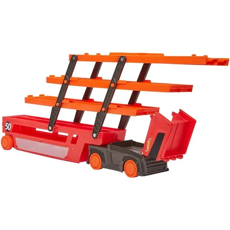 Hot Wheels Mega-Truck mit Platz für 50 Autos