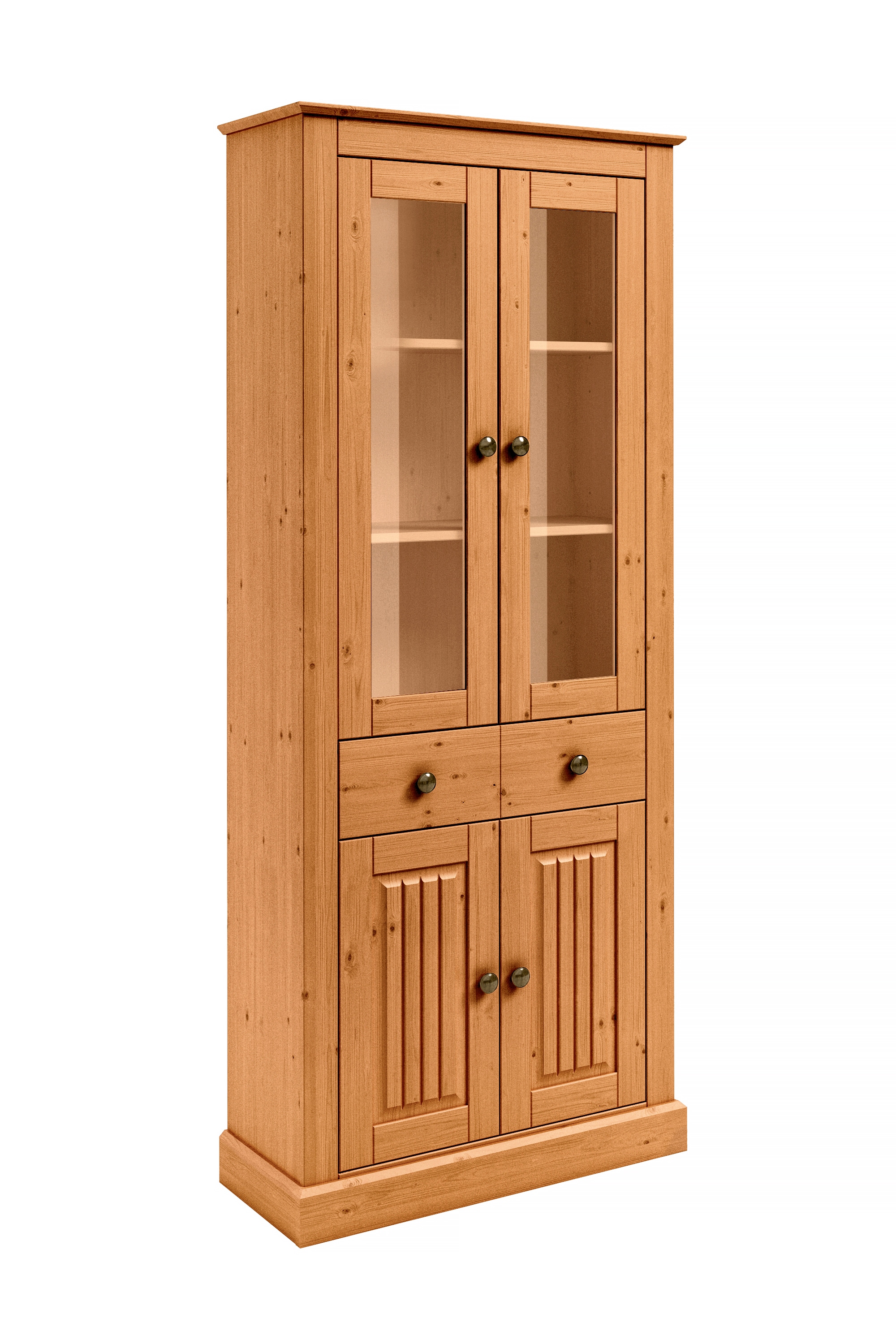 Home affaire Vitrine »Liotta« Mit 2 Glastüren und 1 Schublade