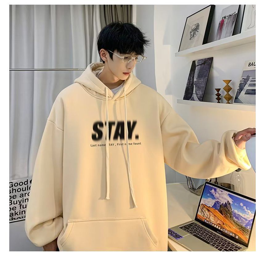 Wewewow - Oversized hoodie met letters