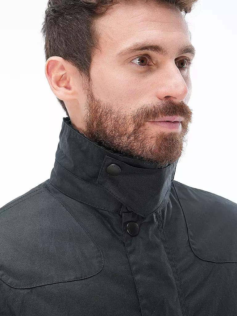 BARBOUR Jacke REELIN WAX dunkelblau
