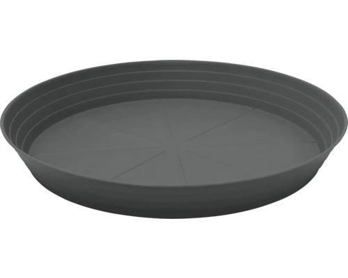 Primavera schotel Ø 70 cm H 9 cm antraciet